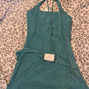 Princess Polly Teal Midi Dress